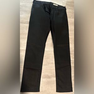 Solid, heavy duty, H&M black denim jeans